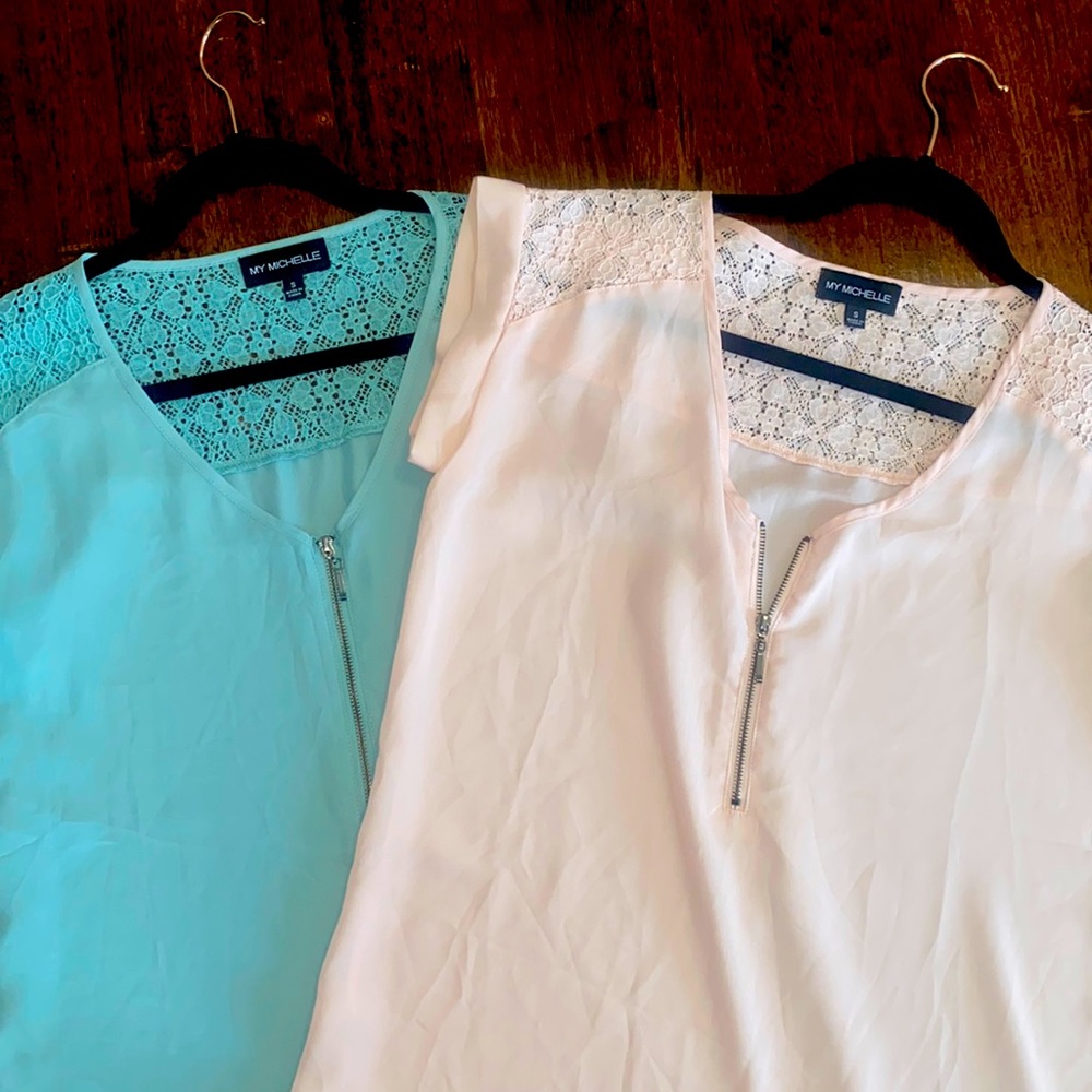 ✨NWOT✨ 2 Lace Blouses